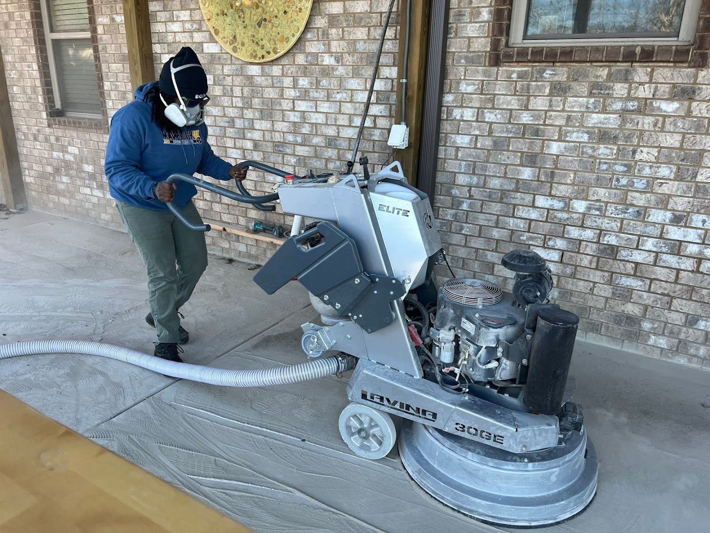Maverick Concrete Coatings installation photo