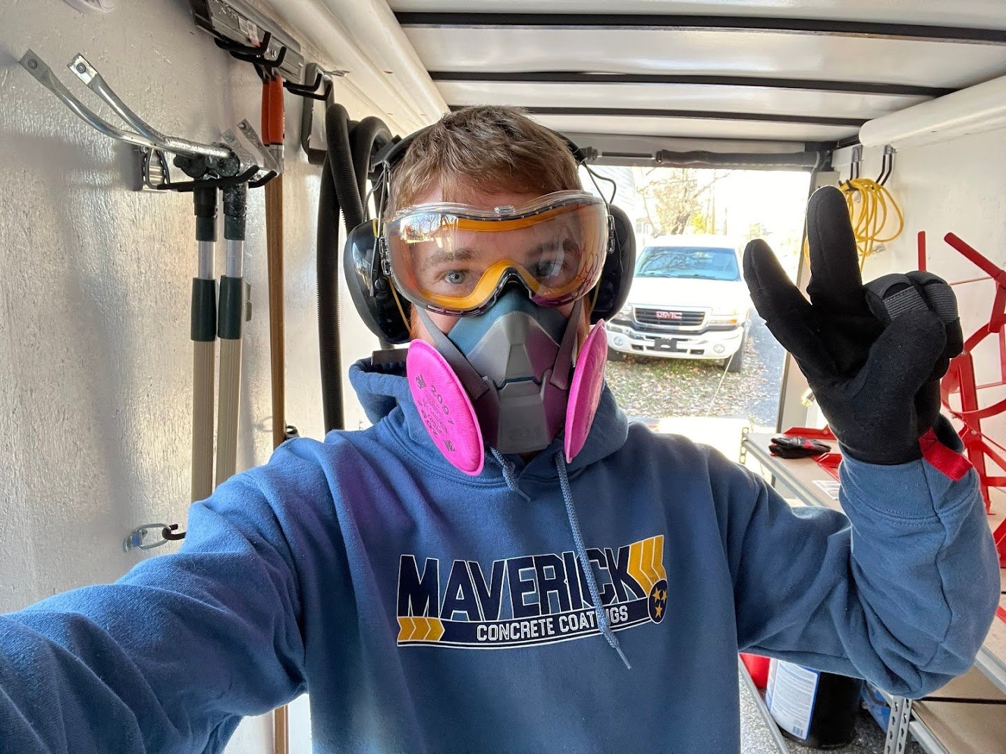 Maverick Concrete Coatings installation photo