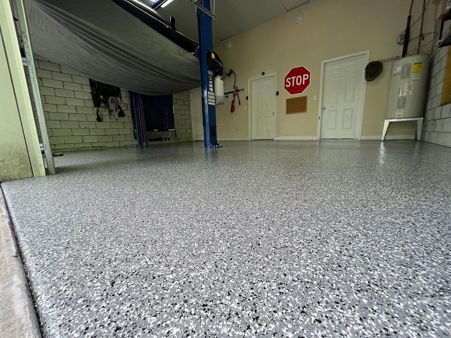 Maverick Concrete Coatings installation photo