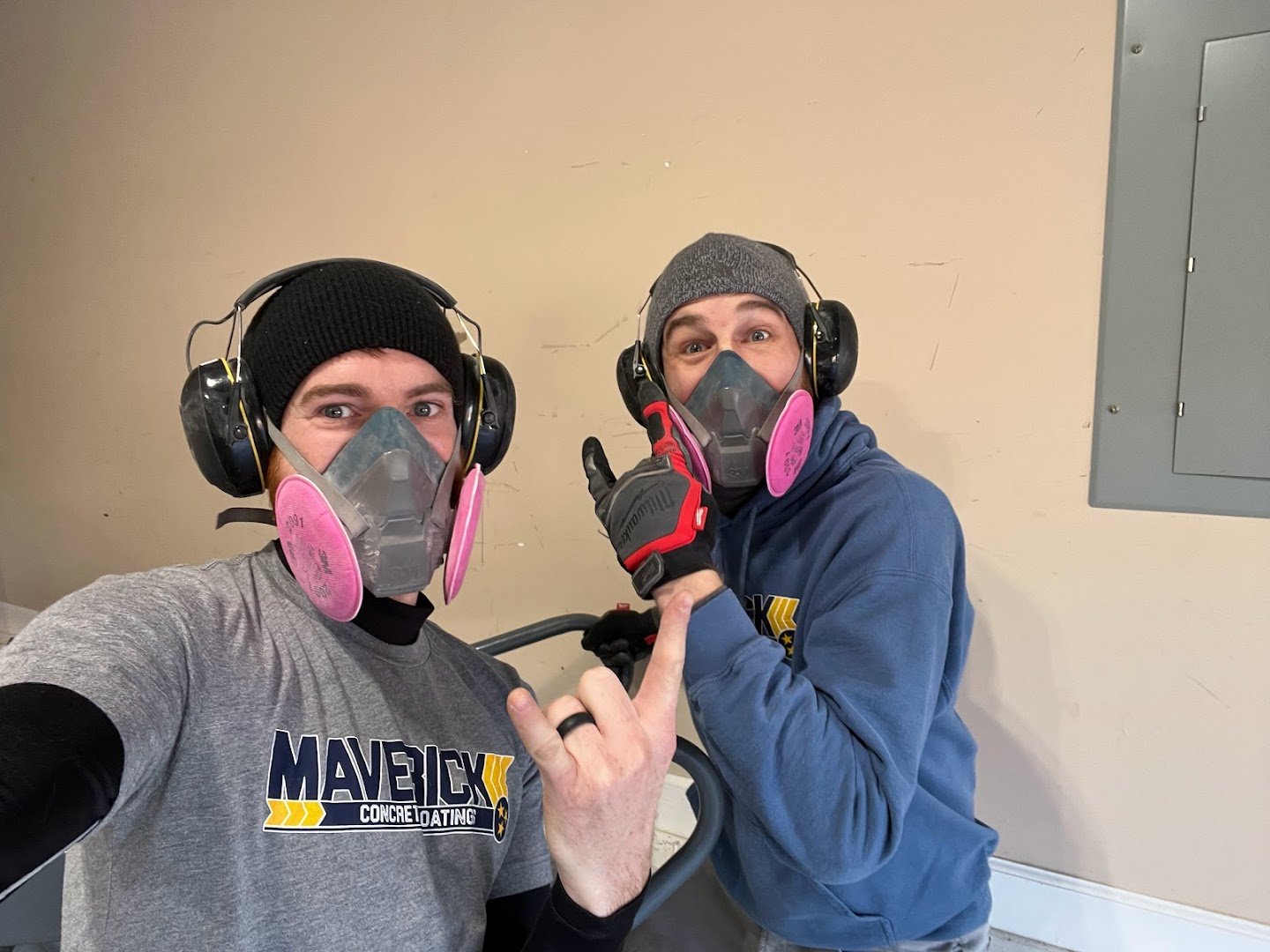 Maverick Concrete Coatings installation photo