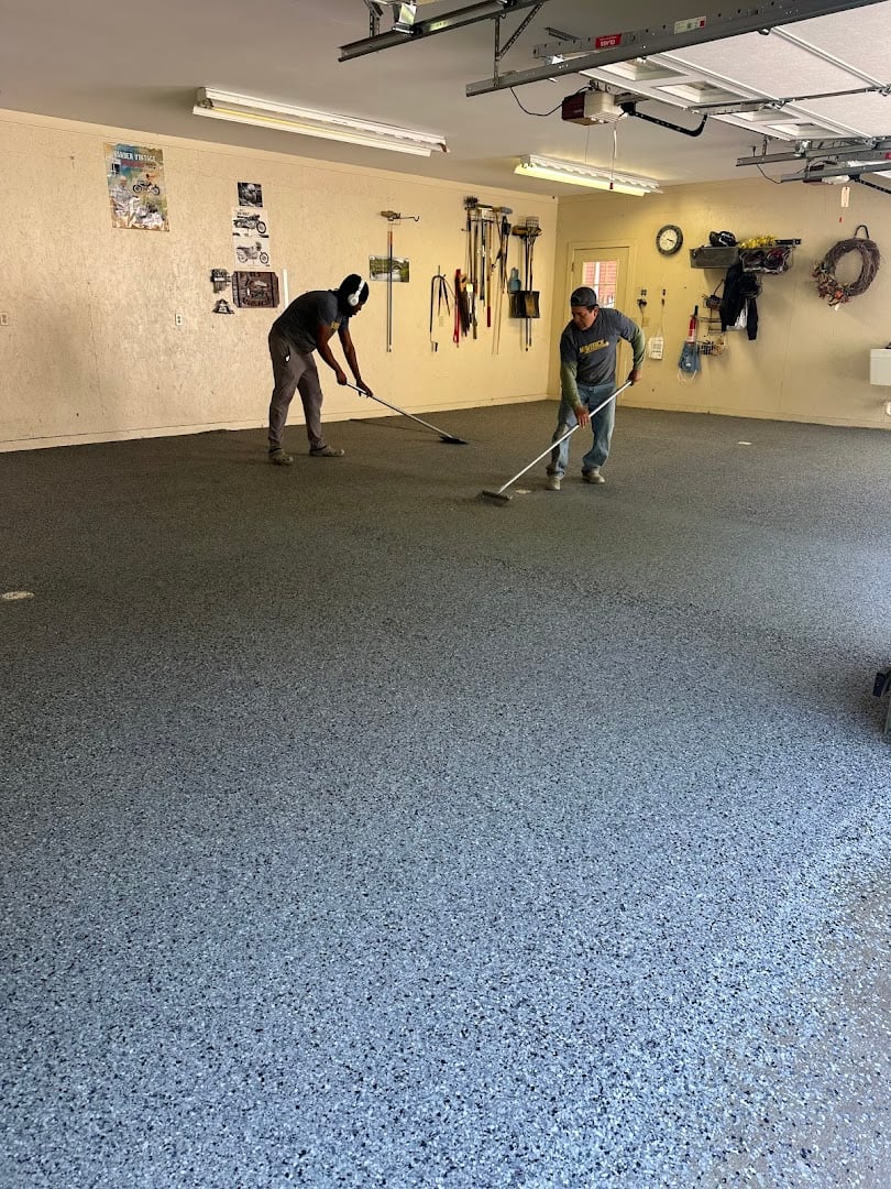 Maverick Concrete Coatings installation photo