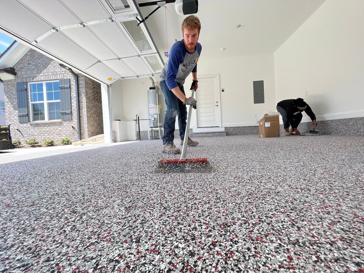 Maverick Concrete Coatings installation photo