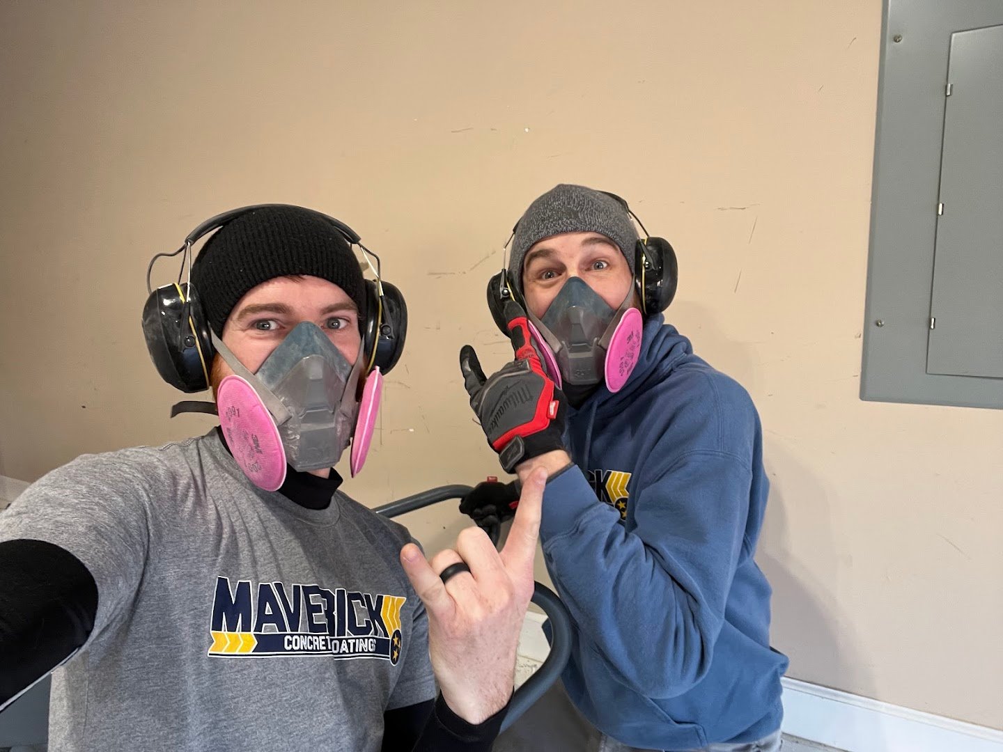 Maverick Concrete Coatings installation photo