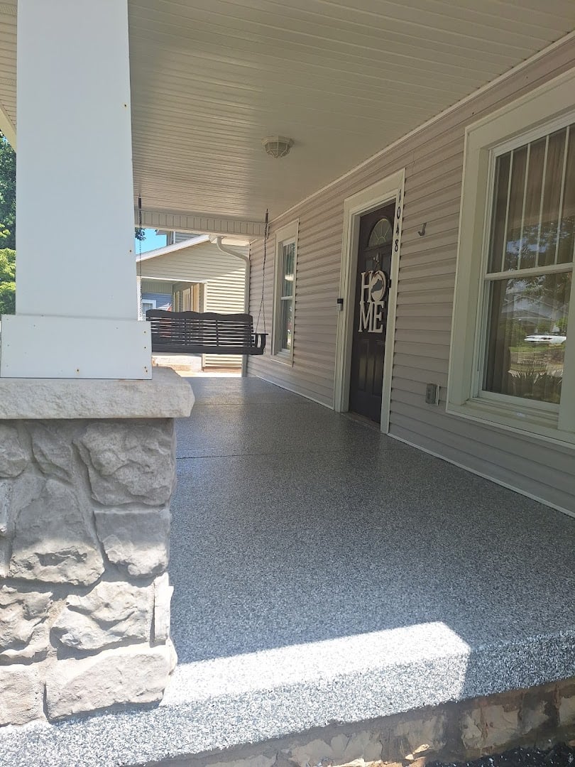 Maverick Concrete Coatings installation photo