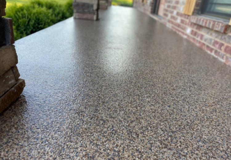 Maverick Concrete Coatings installation photo