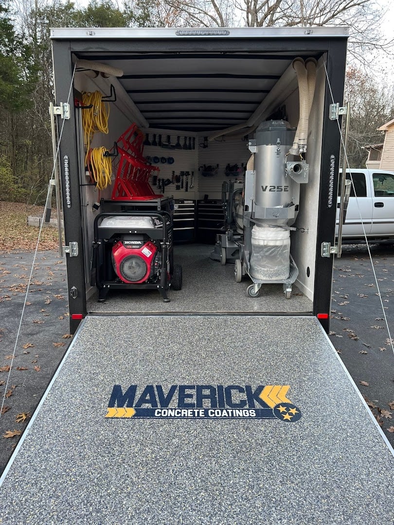 Maverick Concrete Coatings installation photo