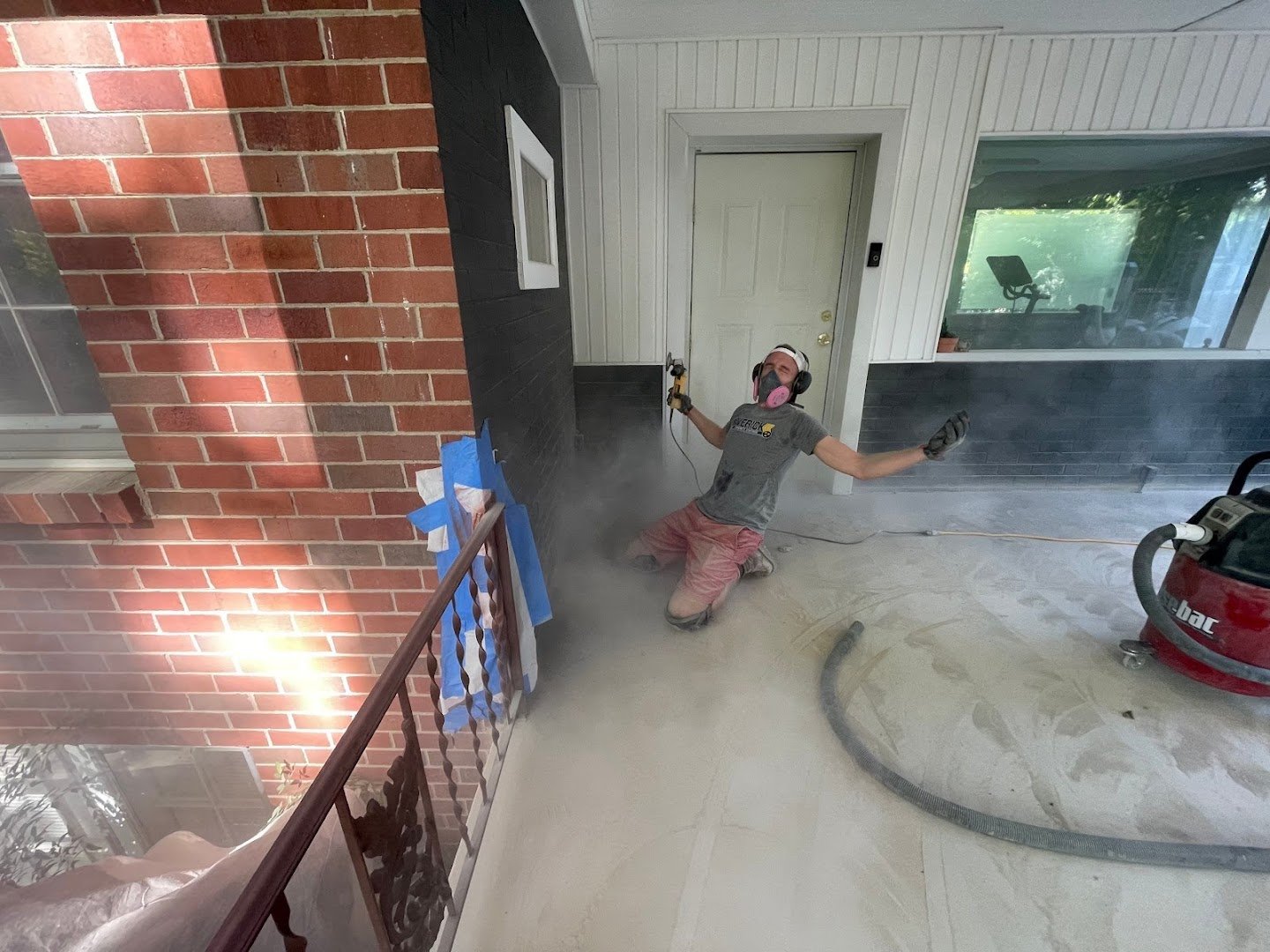Maverick Concrete Coatings installation photo