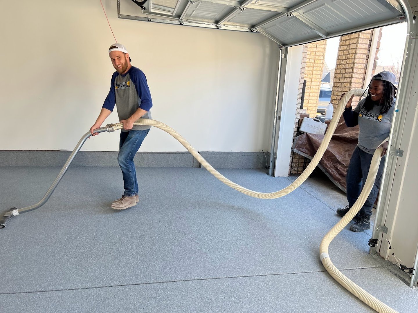 Maverick Concrete Coatings installation photo