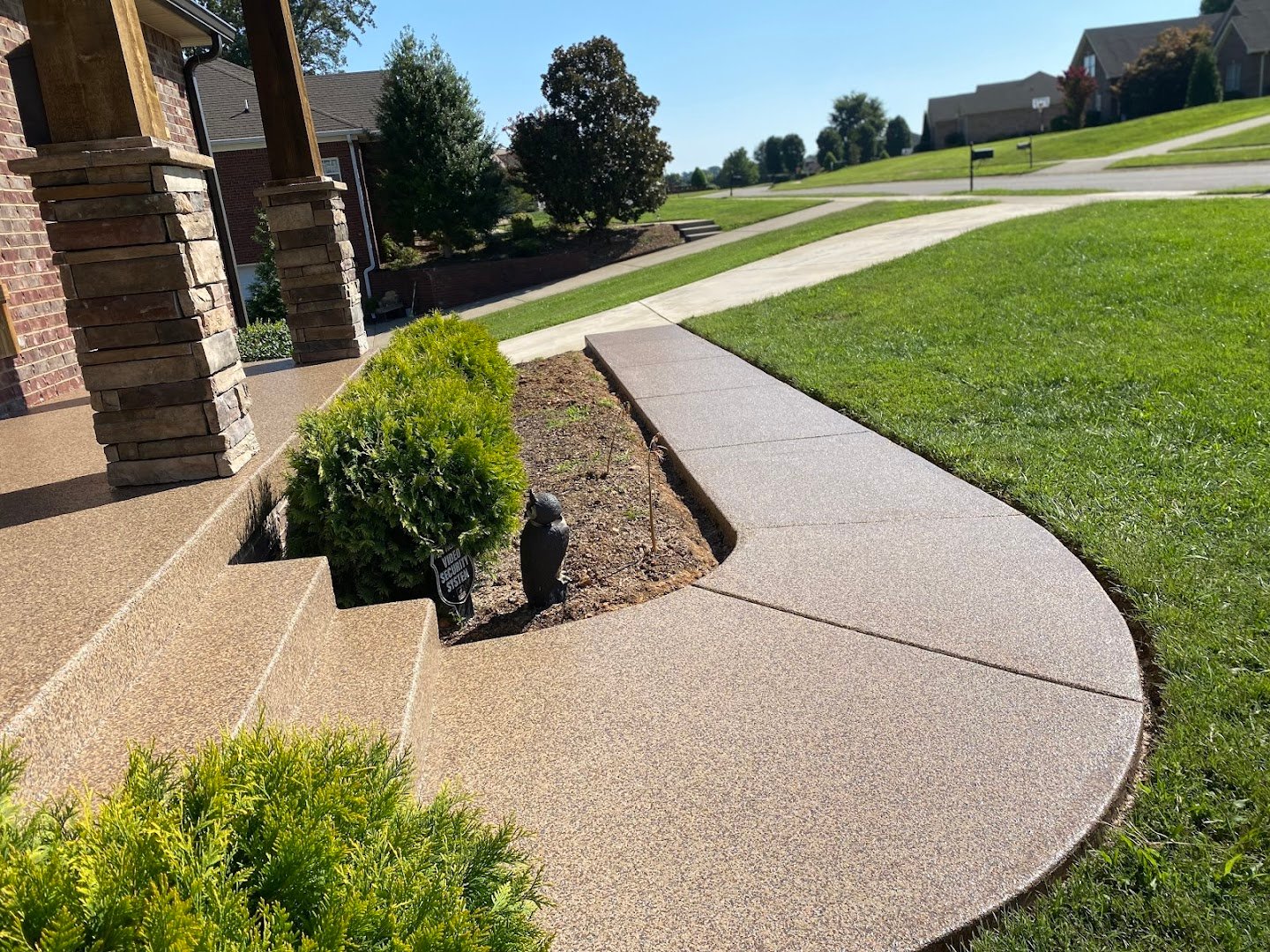 Maverick Concrete Coatings installation photo