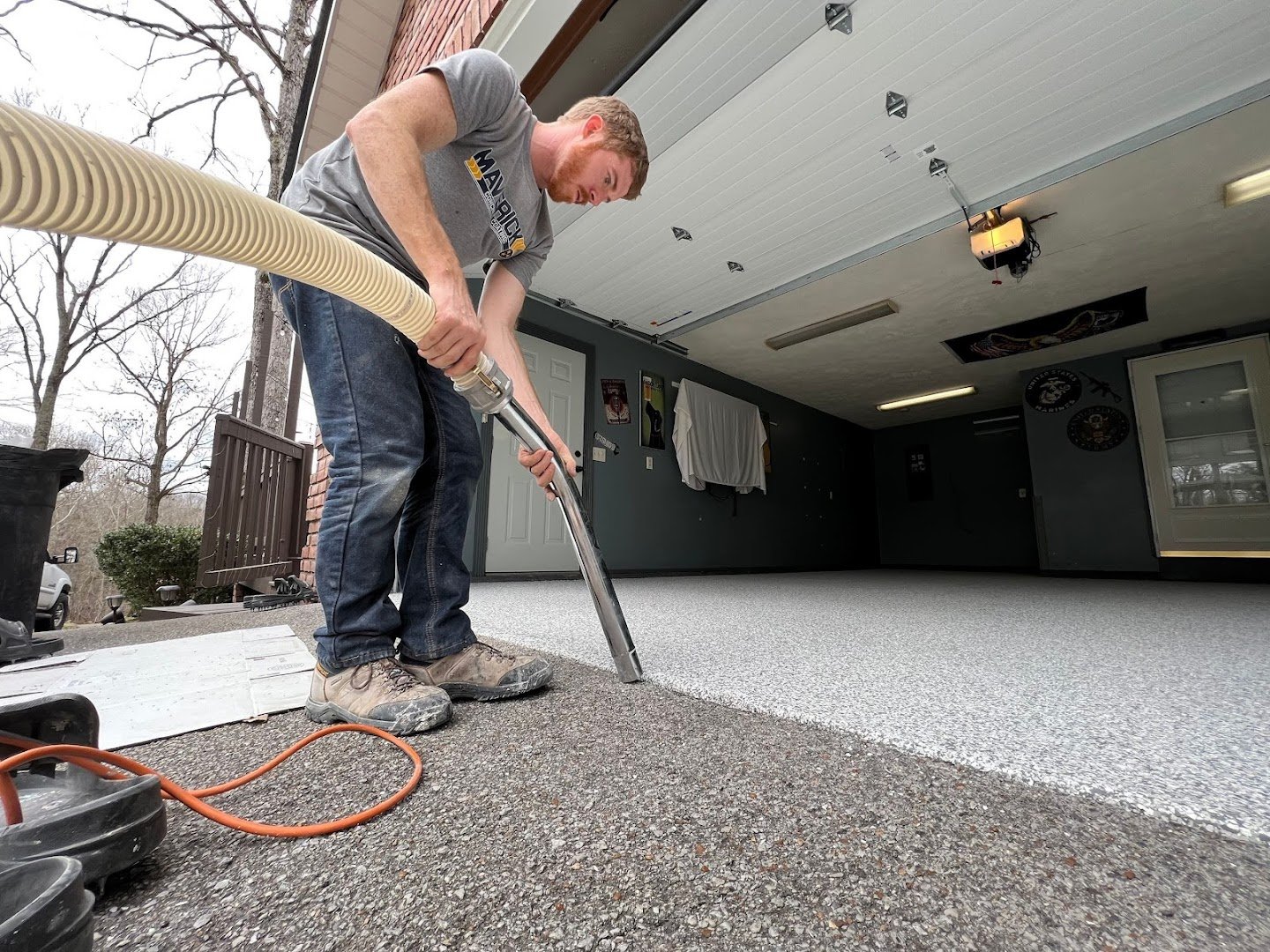 Maverick Concrete Coatings installation photo