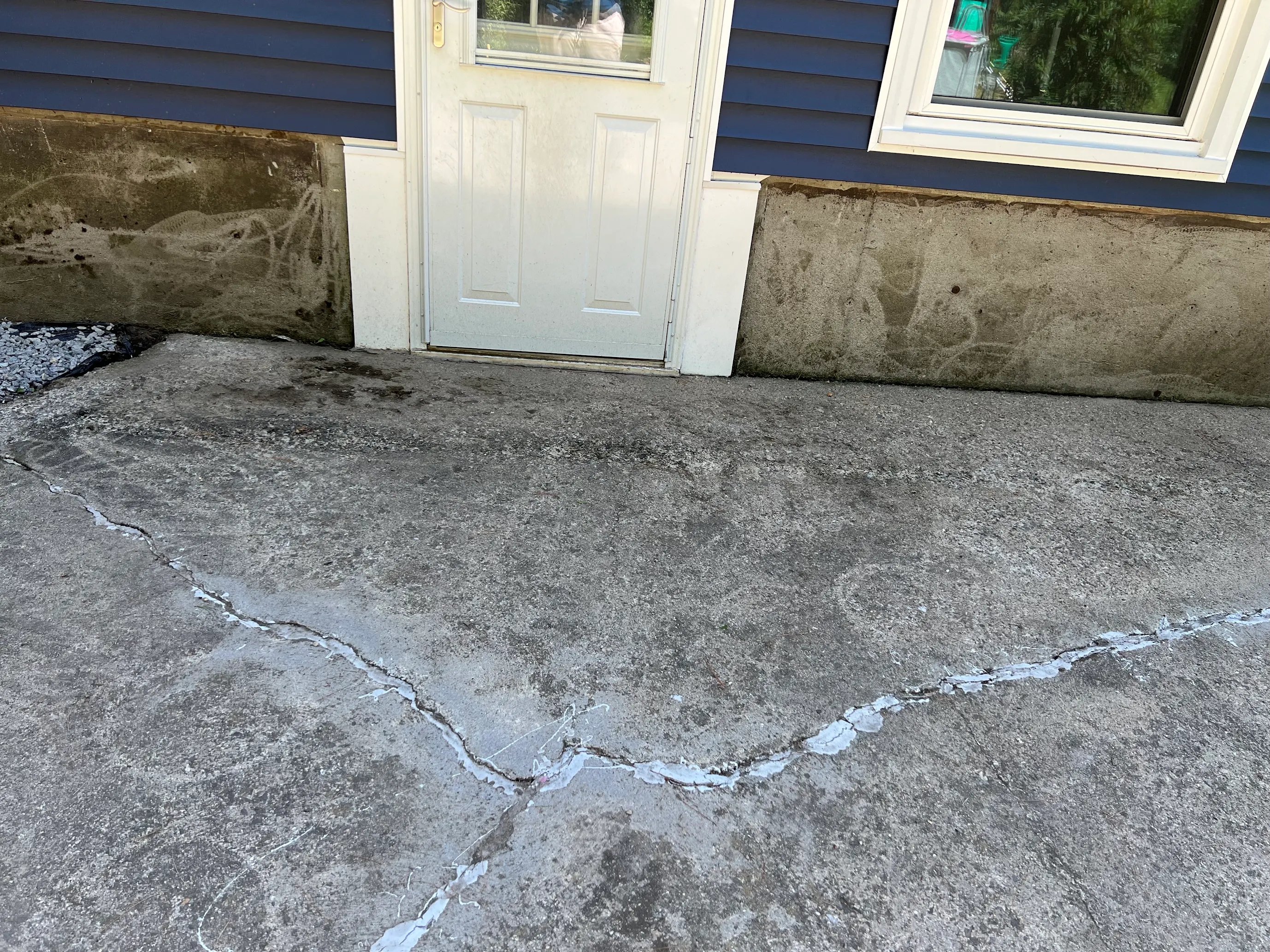 Patio Transformation in Plainville, MA — The Problem