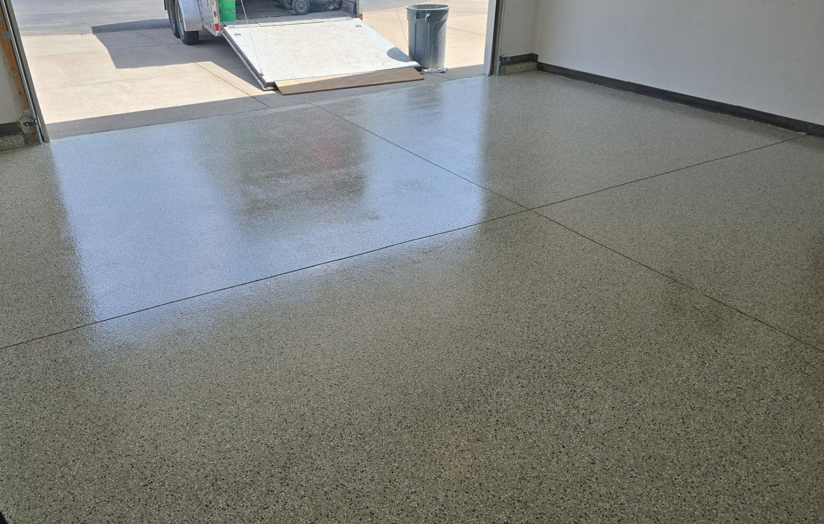 Next Level Concrete Coatings installation photo