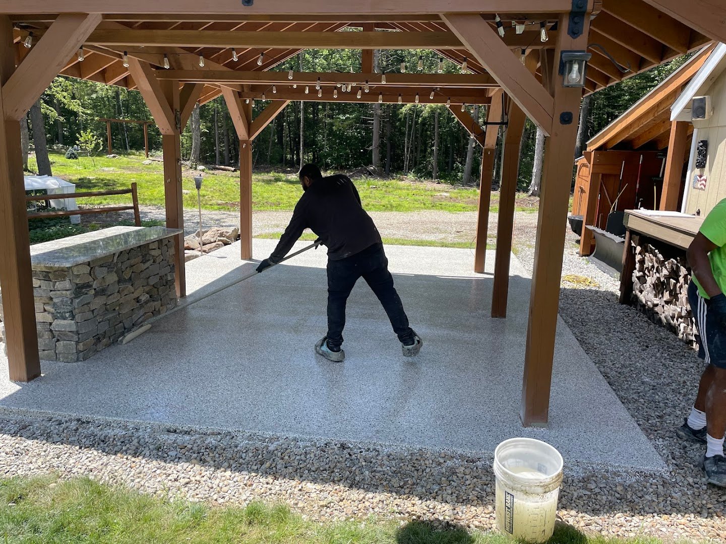 Next Level Concrete Coatings installation photo