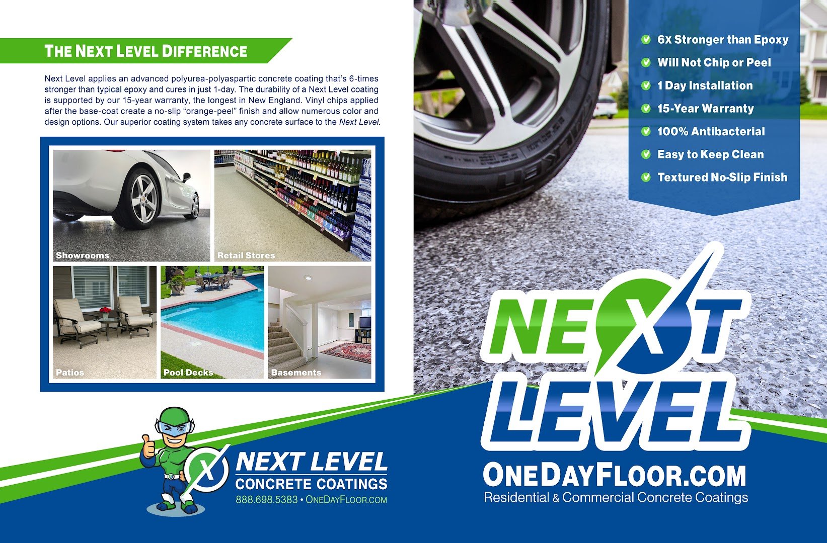 Next Level Concrete Coatings installation photo