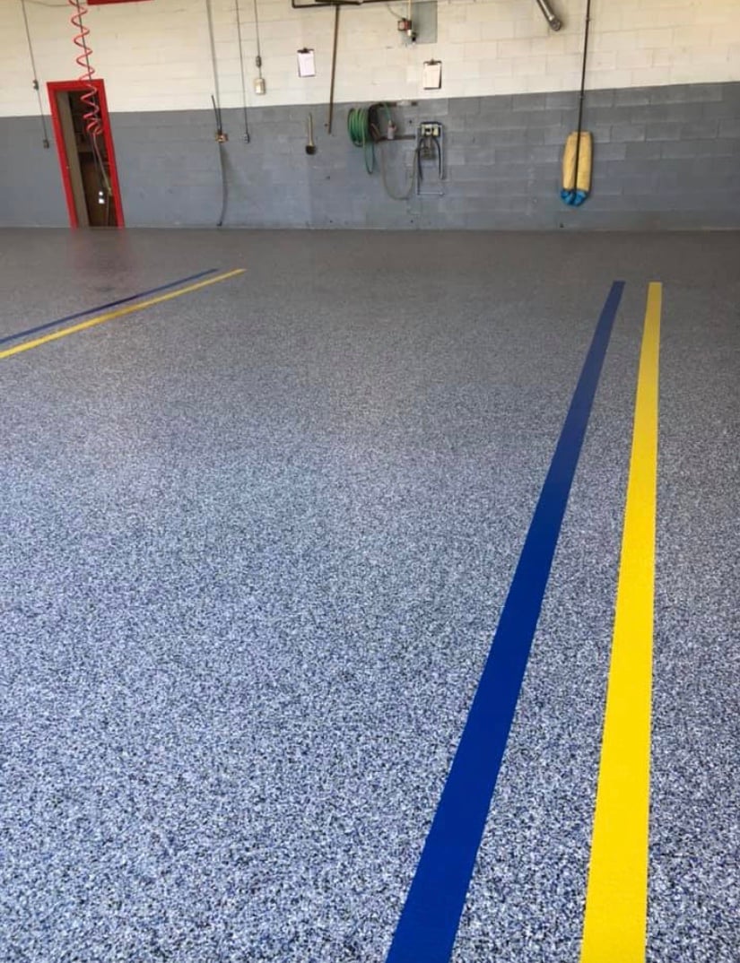 Next Level Concrete Coatings installation photo