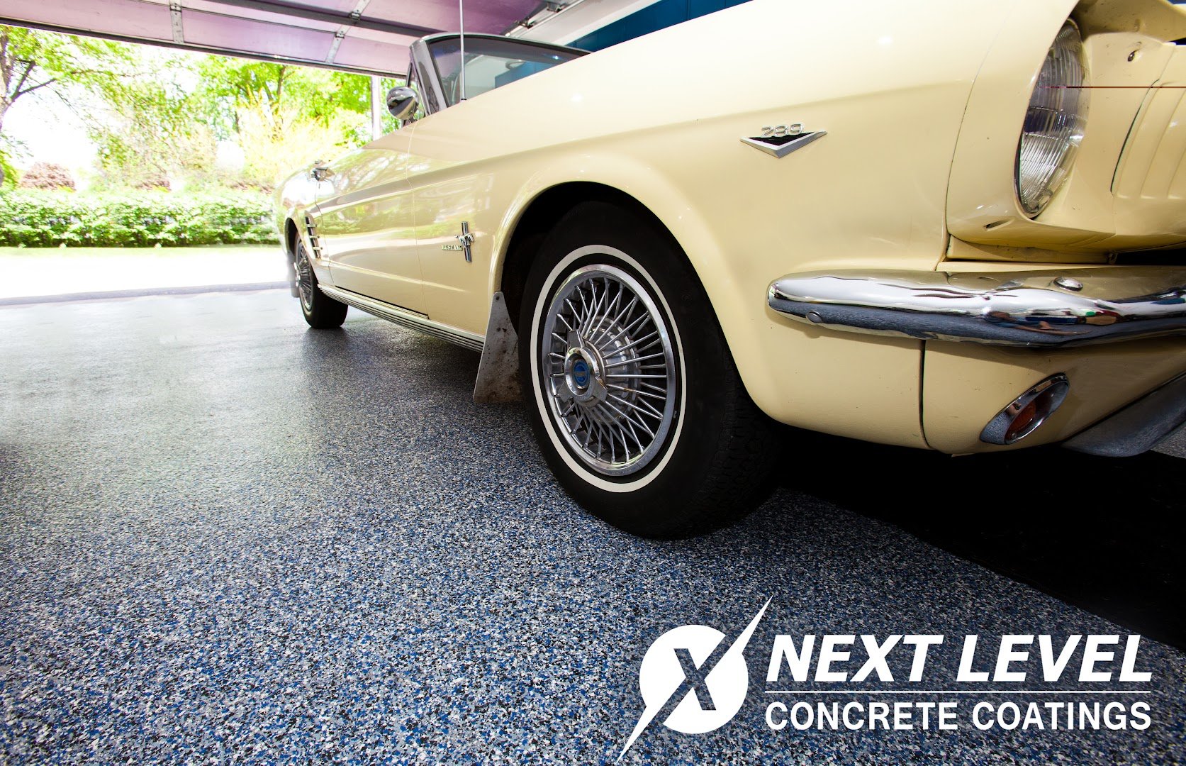 Next Level Concrete Coatings installation photo