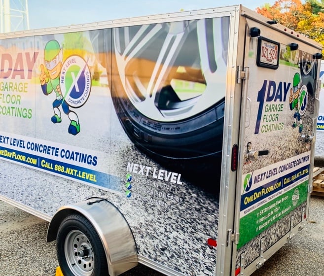 Next Level Concrete Coatings installation photo