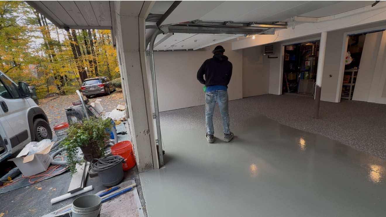 Next Level Concrete Coatings installation photo