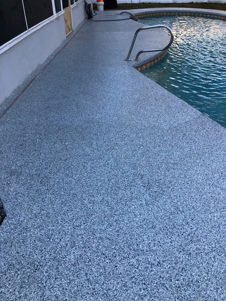 Next Level Concrete Coatings installation photo