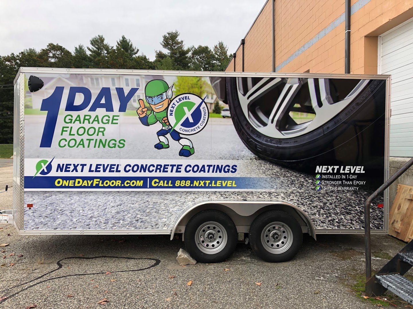 Next Level Concrete Coatings installation photo