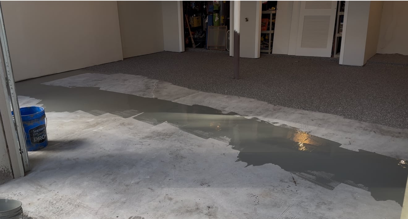 Next Level Concrete Coatings installation photo