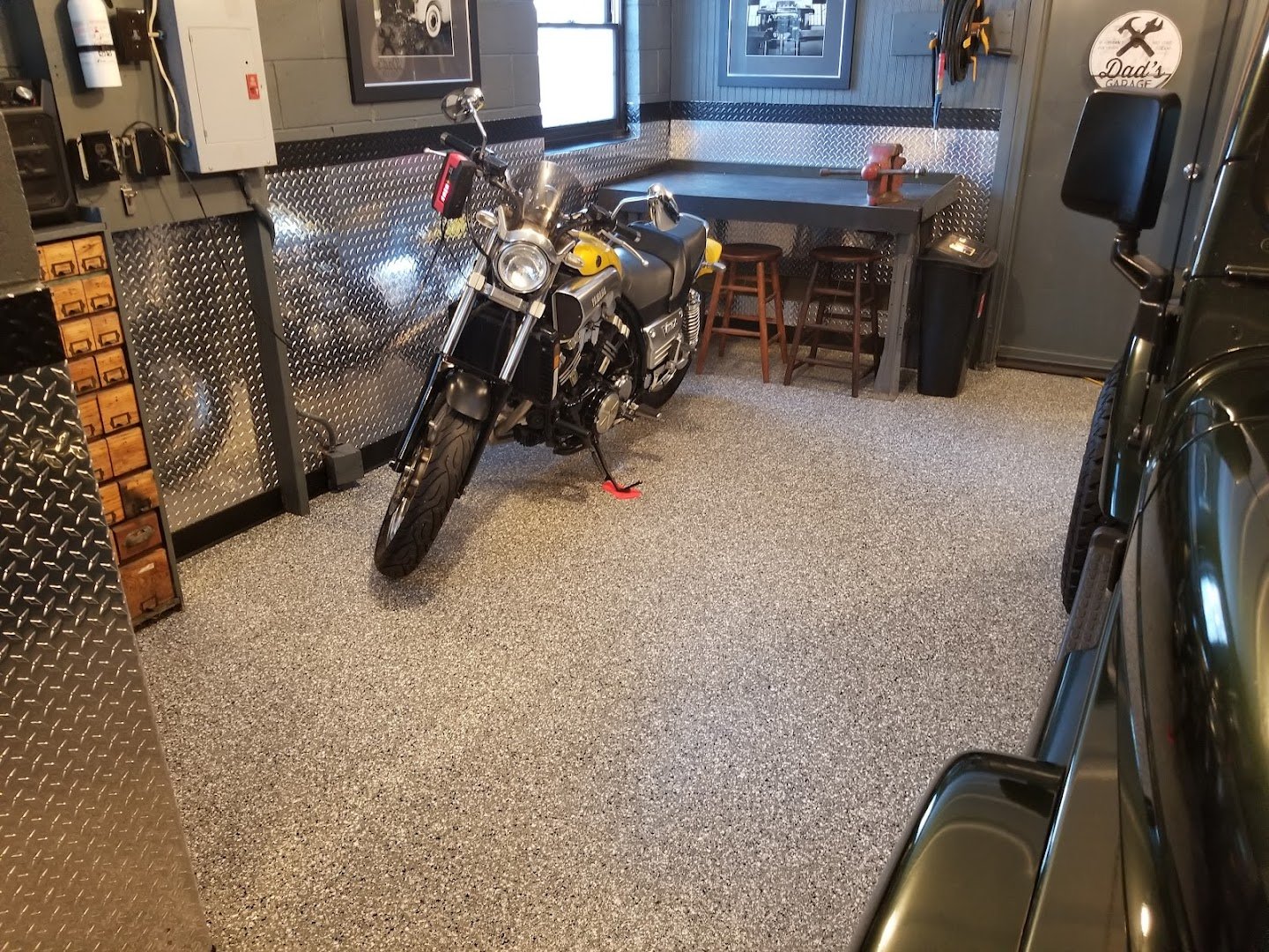 Next Level Concrete Coatings installation photo