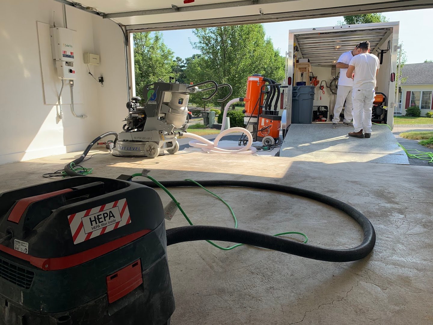 Next Level Concrete Coatings installation photo