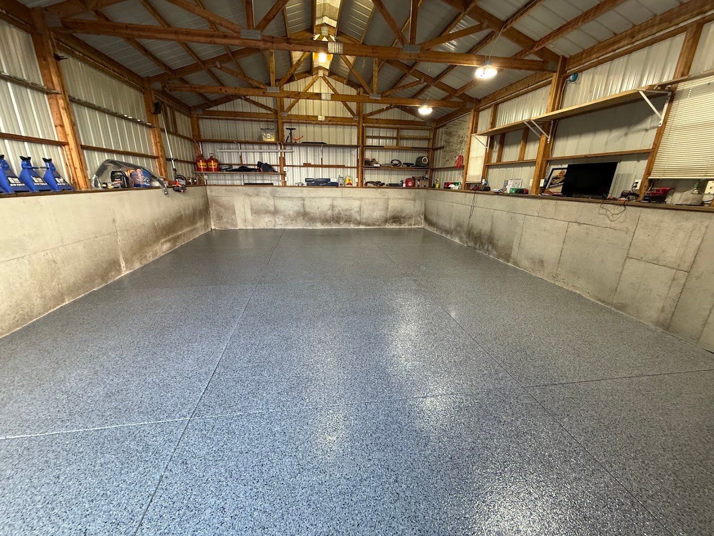 Next Level Concrete Coatings installation photo