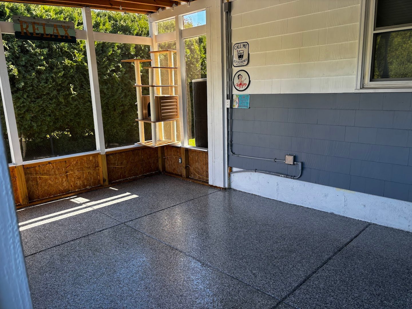 Next Level Concrete Coatings installation photo