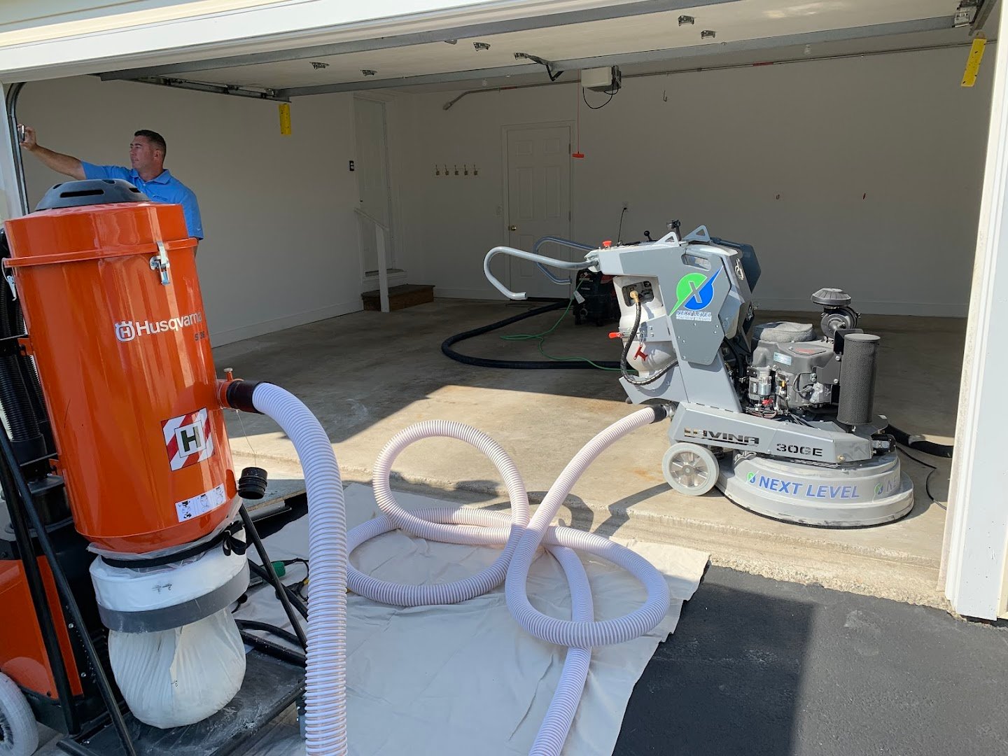 Next Level Concrete Coatings installation photo