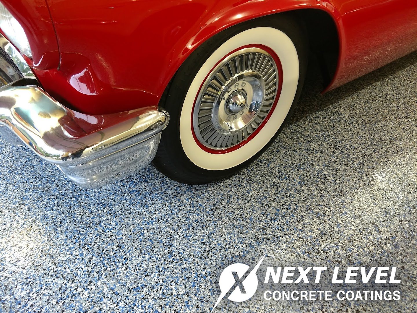 Next Level Concrete Coatings installation photo
