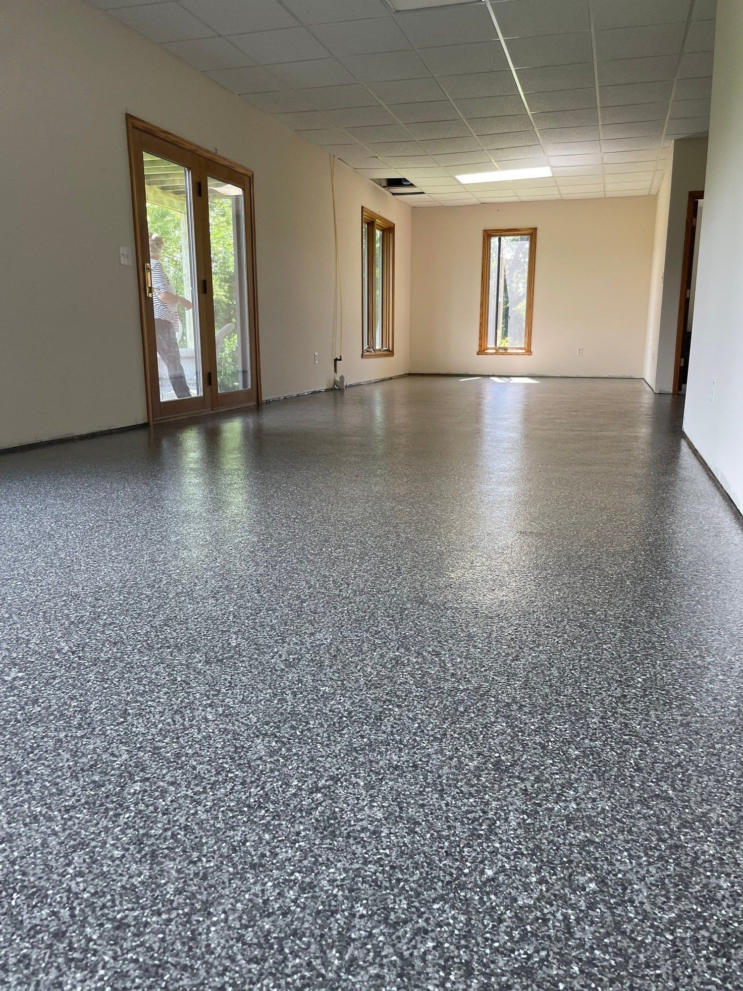 Basements install — Next Level Concrete Coatings
