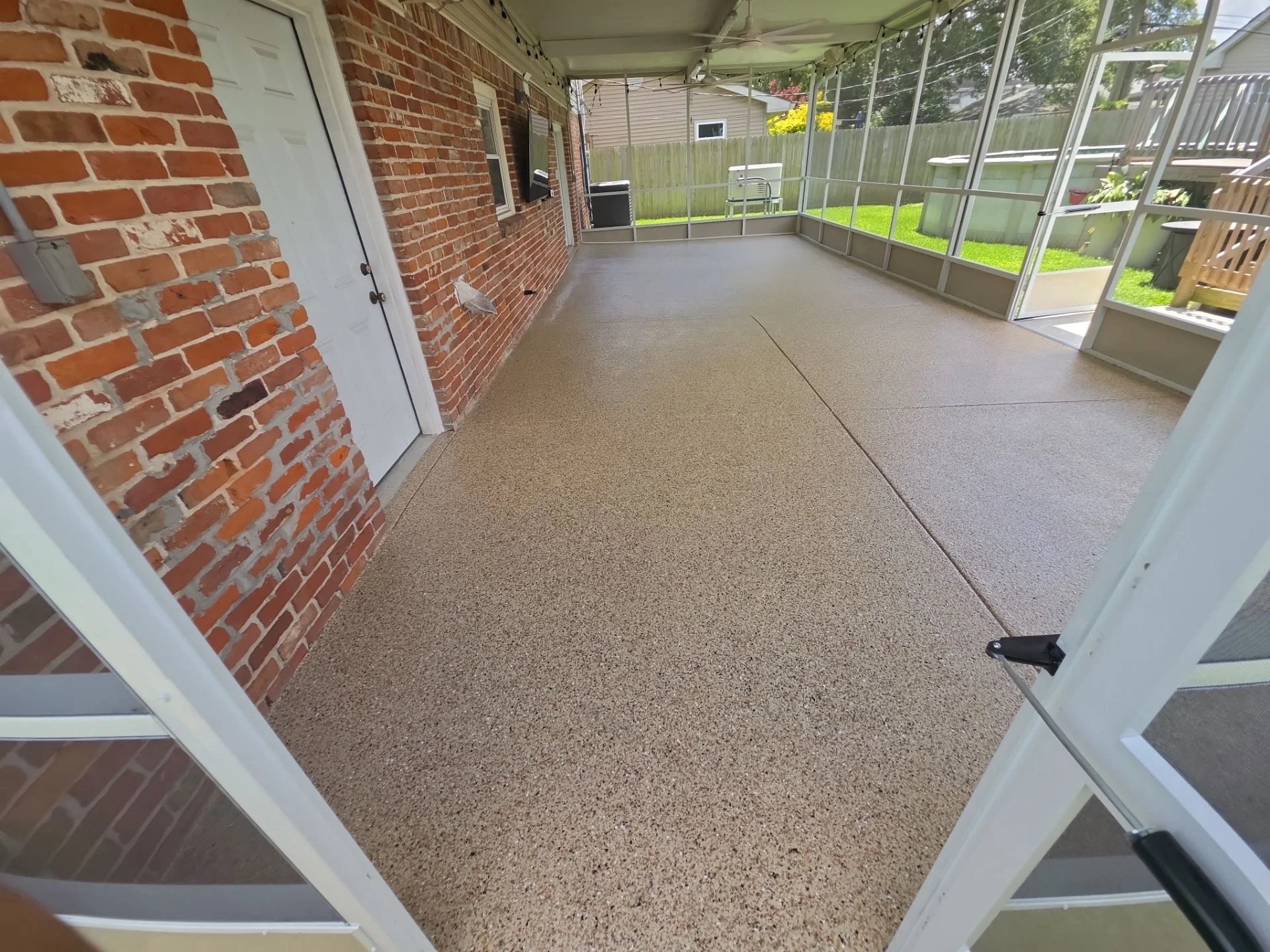 Covered Patio & Laundry Room Transformation in New Orleans, LA — The Solution