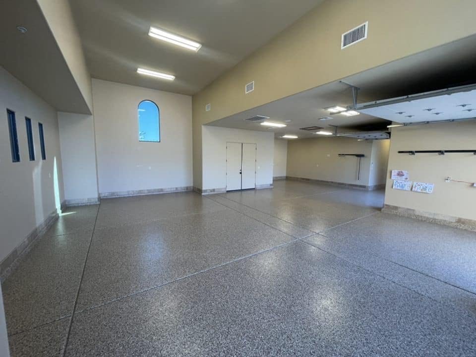 Garage Floor Coatings installation by Ninja Concrete Coatings