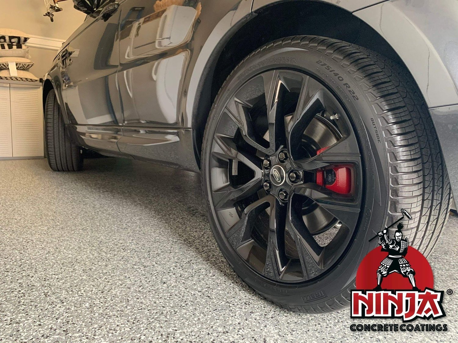 Garage Floor Coatings installation by Ninja Concrete Coatings