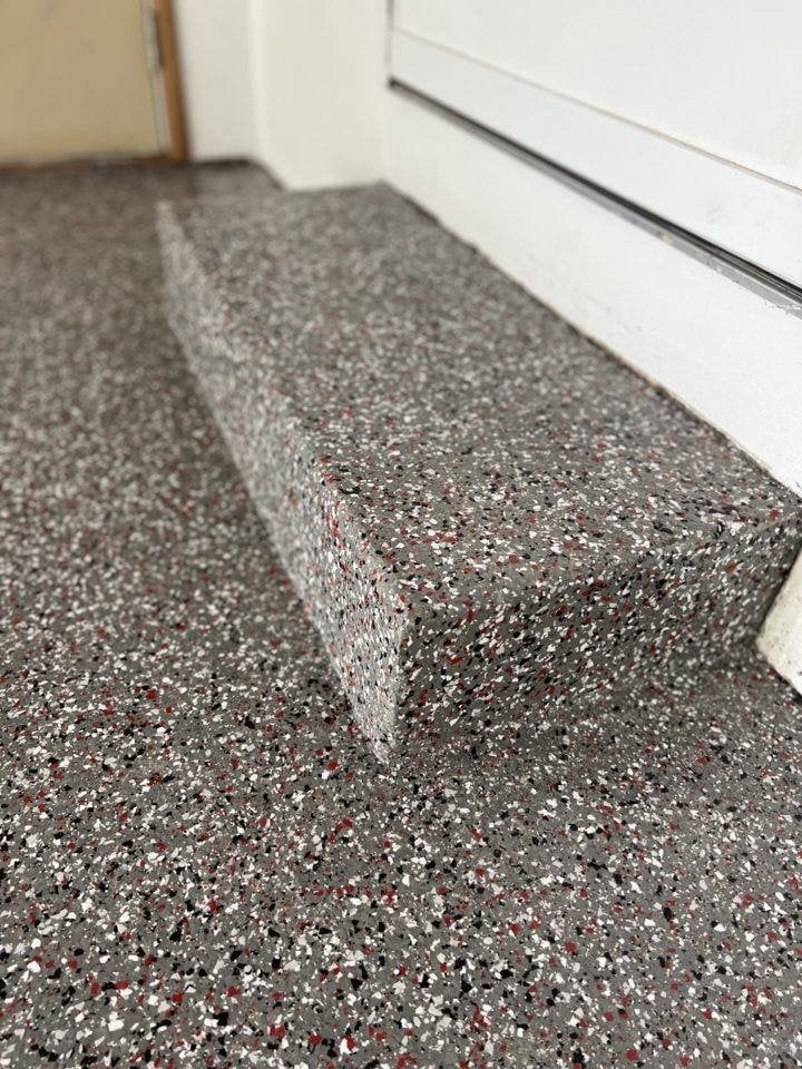 Garage Floor Coatings installation by Ninja Concrete Coatings