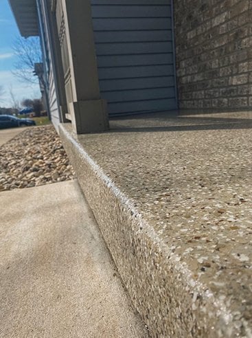 Patio Coatings installation by Ninja Concrete Coatings