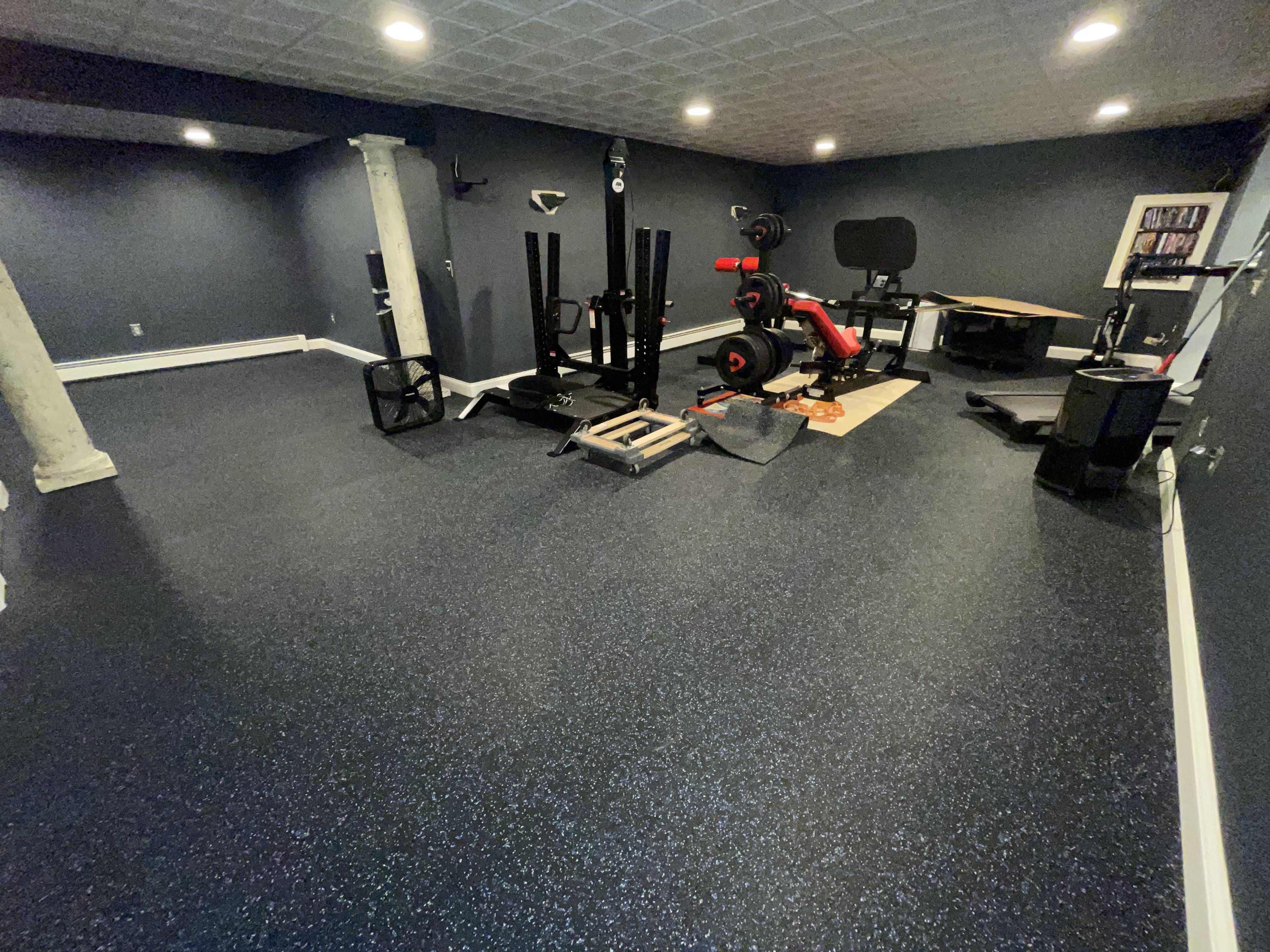 Basement Floor Coatings for Home Gyms and Rec Rooms