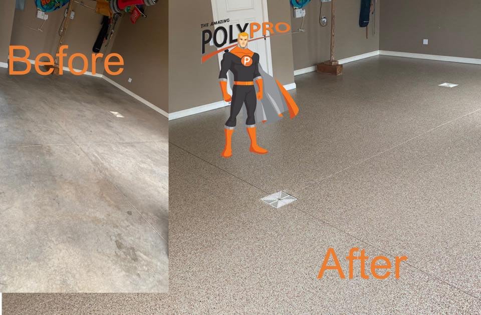 Polypro Concrete Coatings installation photo