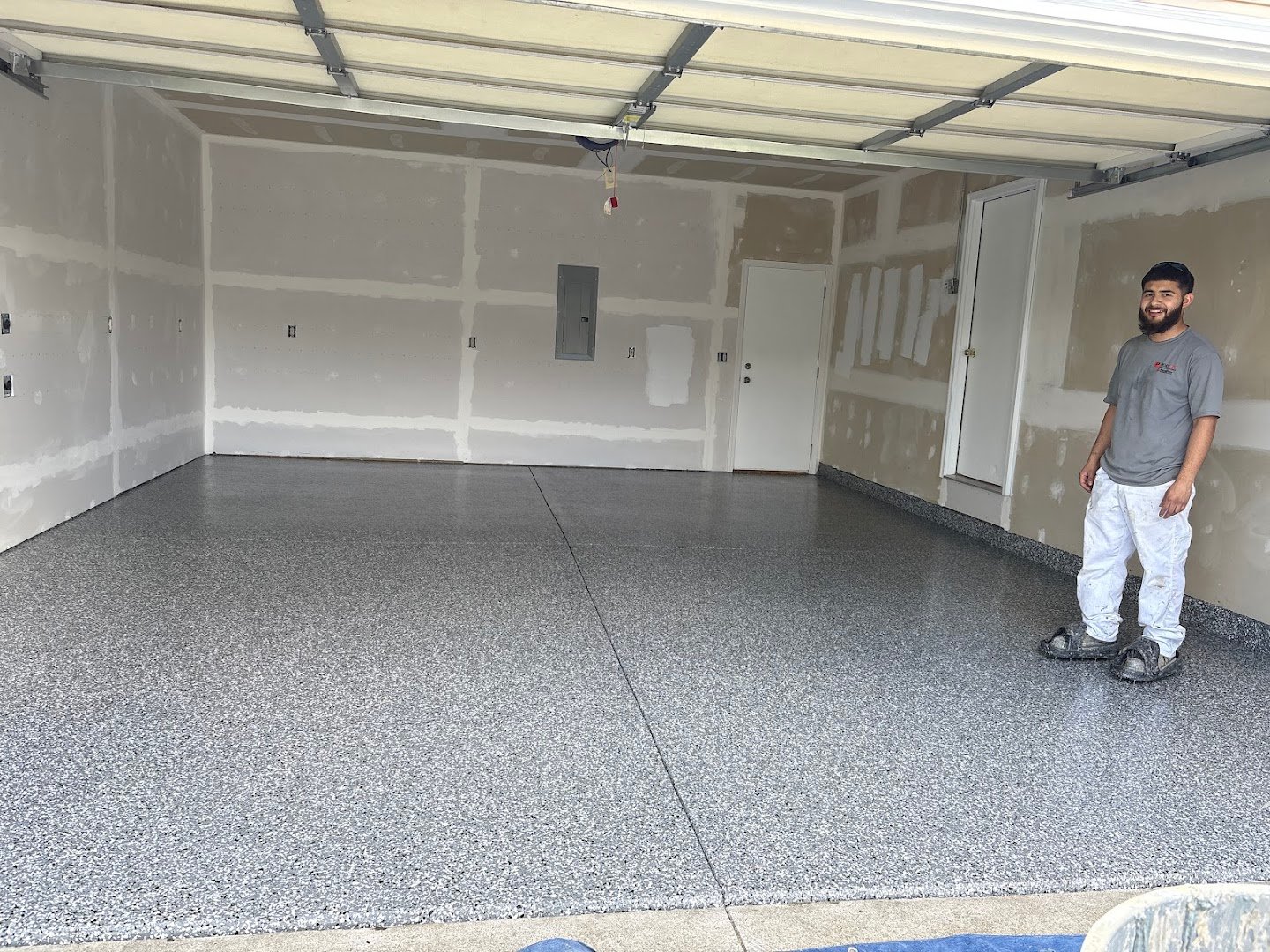Polypro Concrete Coatings installation photo