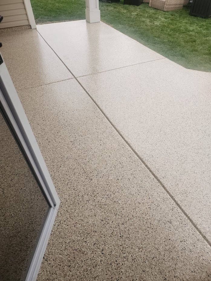 Polypro Concrete Coatings installation photo