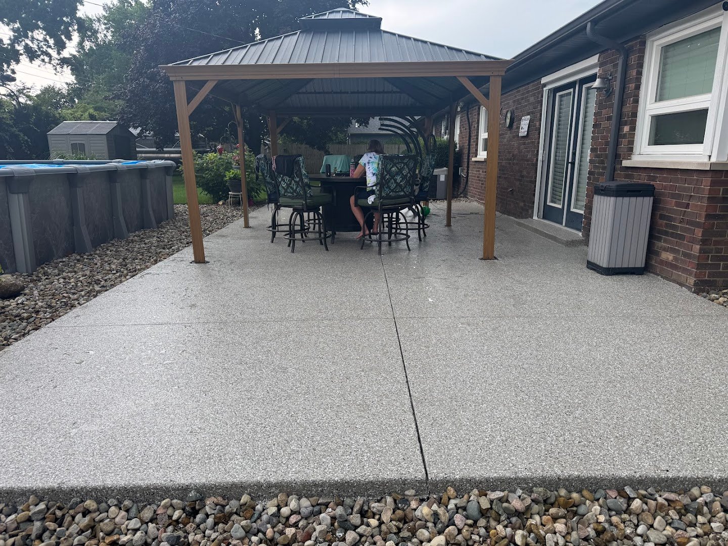 Polypro Concrete Coatings installation photo