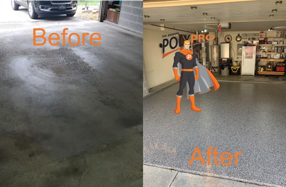 Polypro Concrete Coatings installation photo