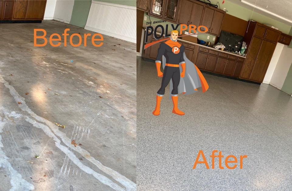 Polypro Concrete Coatings installation photo