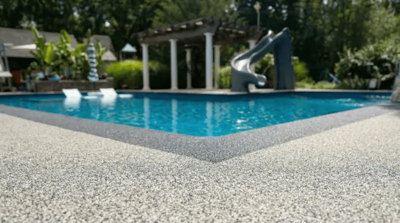 RevaFlex pool deck after install