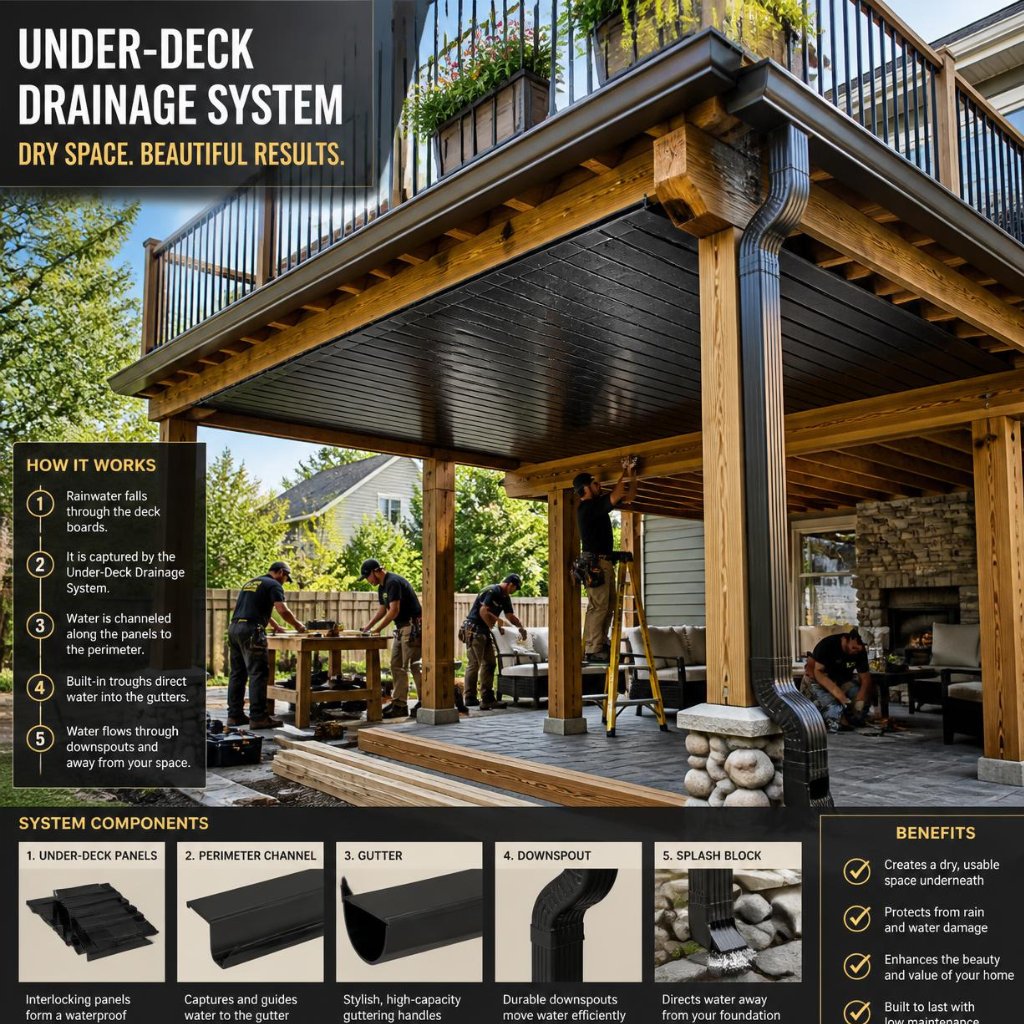 Deck Drainage Systems: Do You Need One?