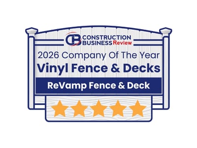 ReVamp Fence & Deck Named Vinyl Fence and Deck Company of the Year 2026