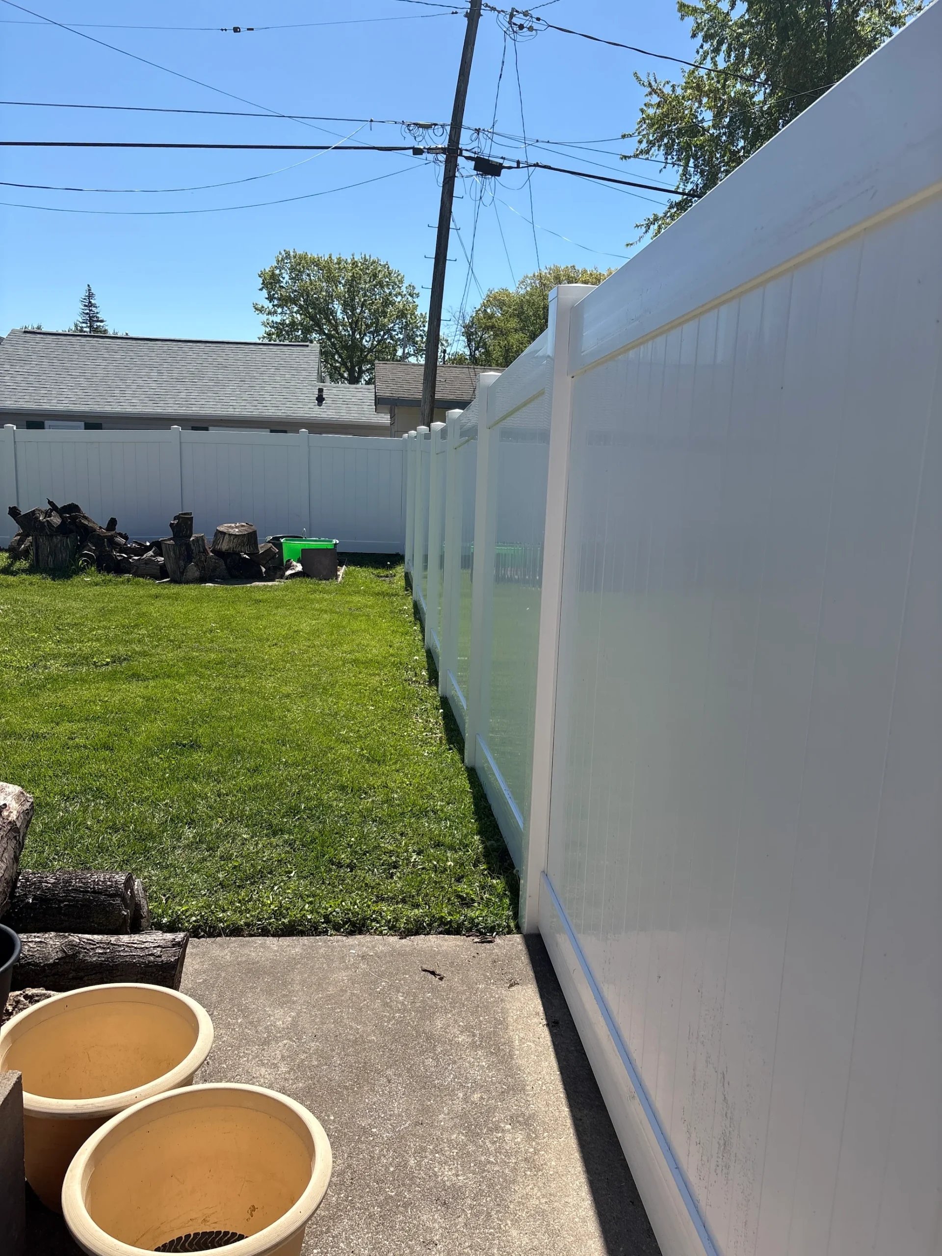 Appleton, WI — Vinyl Privacy Fence