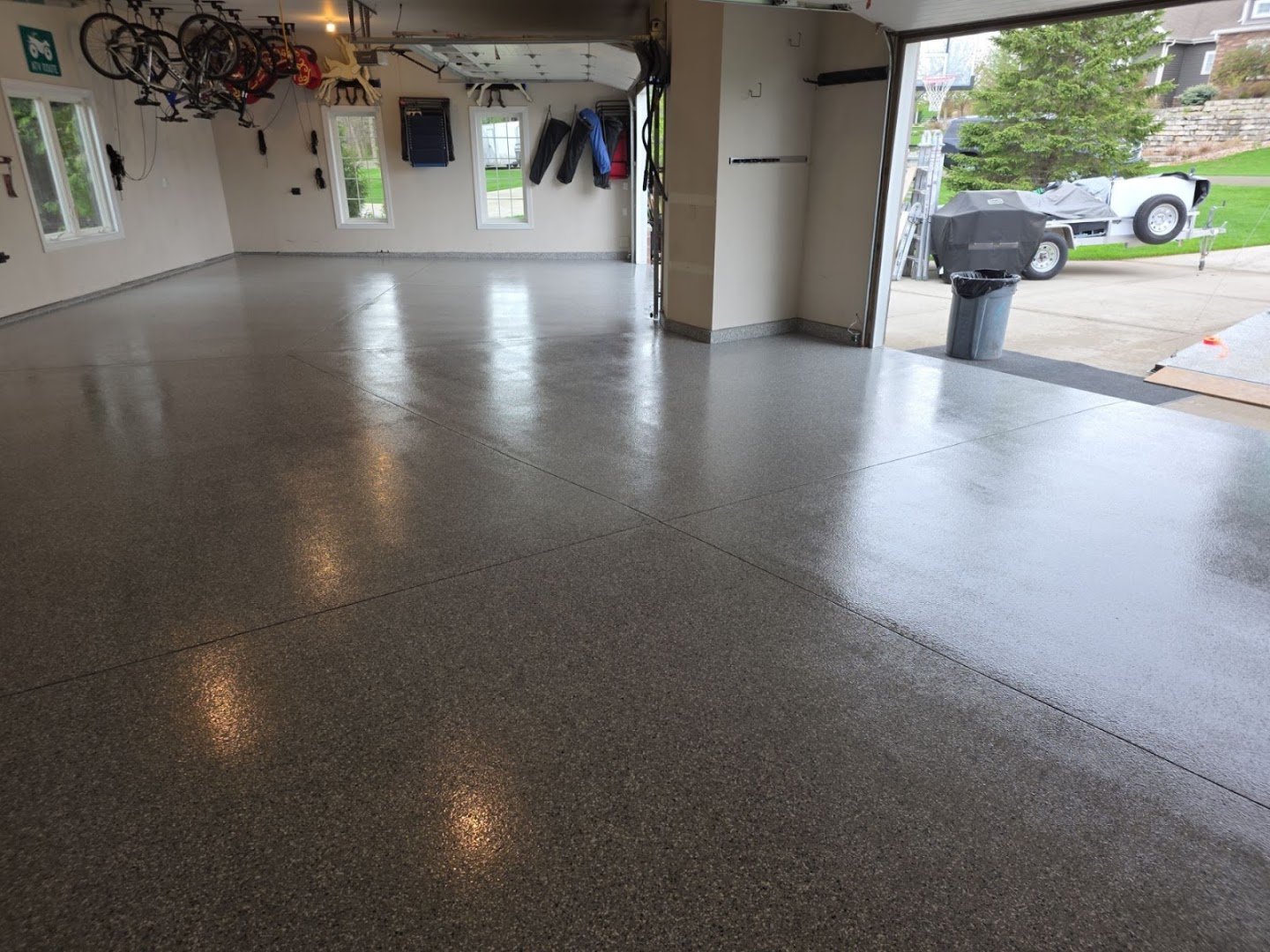 Team Red Coatings garages project