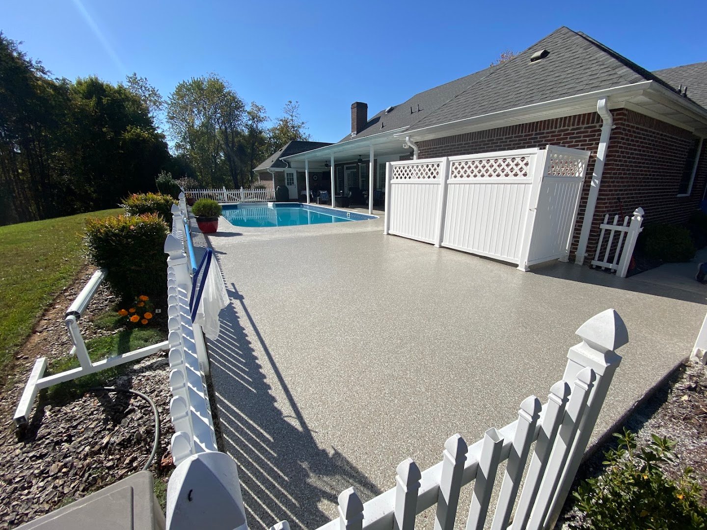 Team Red Coatings driveways project